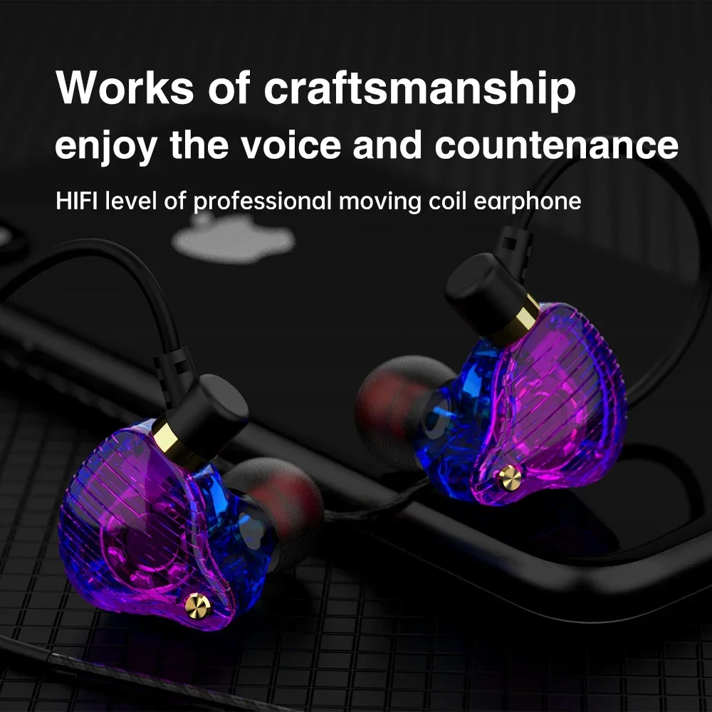 QKZ SK3 3.5mm Wired Earphone Bass HiFi Headphones With Microphone Noise Reduction Headset Gamer Musician Earbuds For Xiaomi