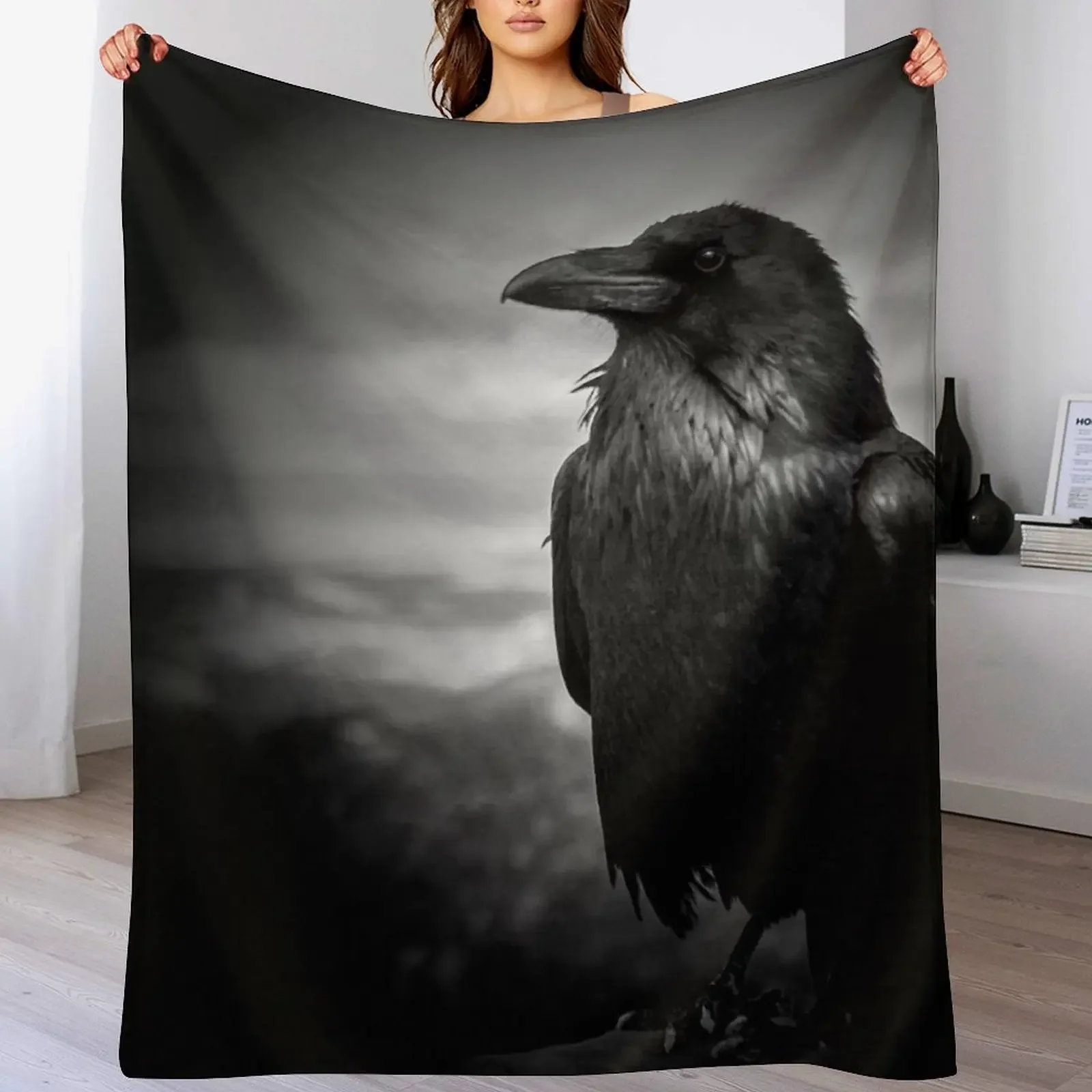 

Poe's Folly Throw Blanket Luxury Retros Decorative Sofas anime Blankets