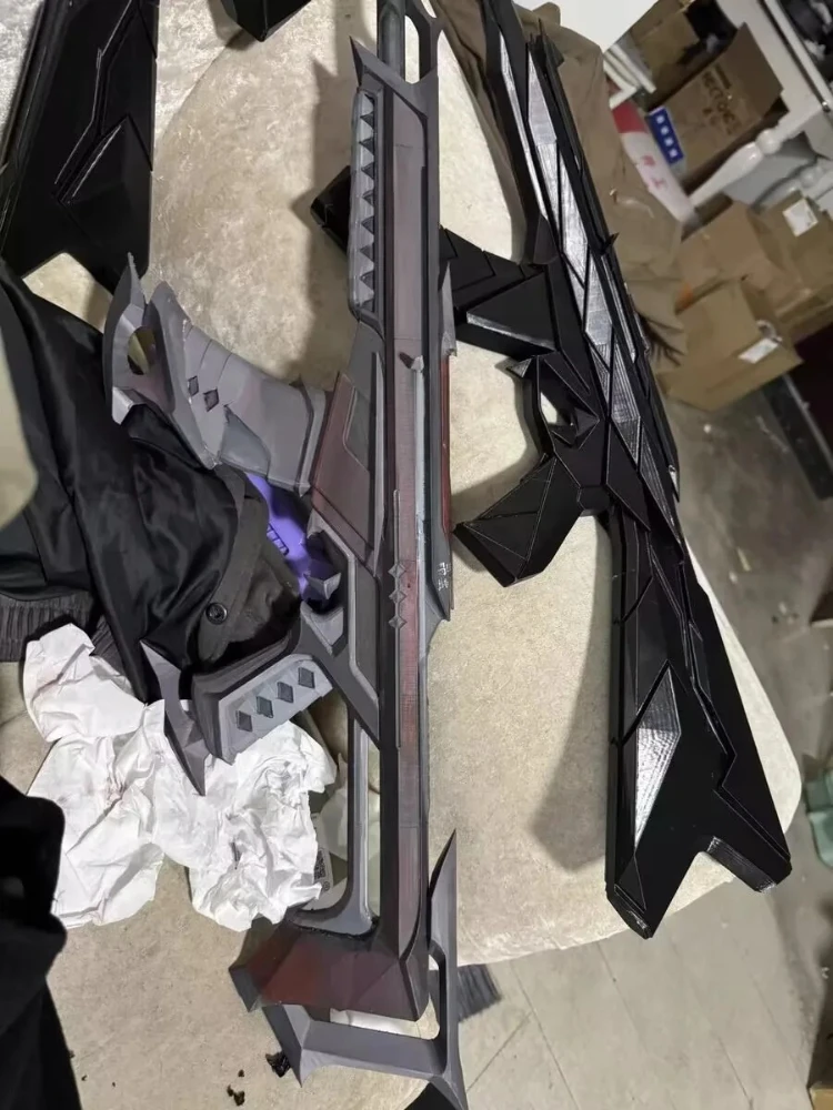 85cm/33.46in Valorant Toys Gun Game Peripherals Kuronami Vandal Cosplay Weapons Model 3D Print Party Supplies Collectible Crafts