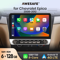 AWESAFE Car Radio for Chevrolet Epica 1 2006-2012 Wireless Carplay for Apple Android Auto Stereo with Buttons Multimedia GPS 4G
