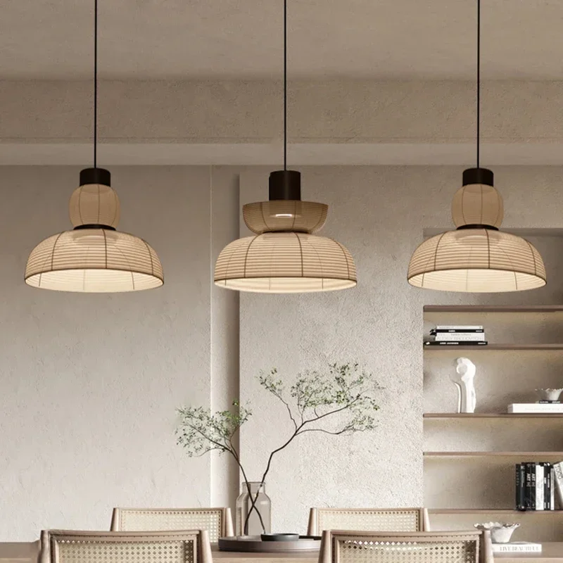 

Restaurant Chandelier Restaurant Hall Bar Lantern Japanese Bed & Breakfast Tea Room Designer Xuan Paper Lamps