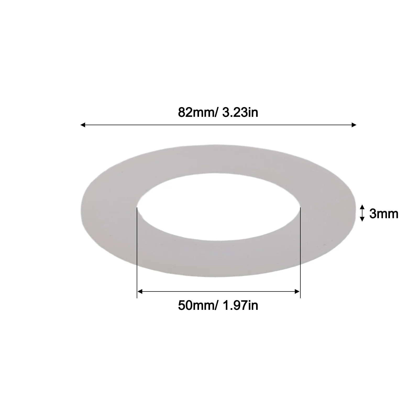 Compatible Toilet Seal Silicone Seal Replacement Practical Hassle-free Replacement Improved Flushing Efficiency