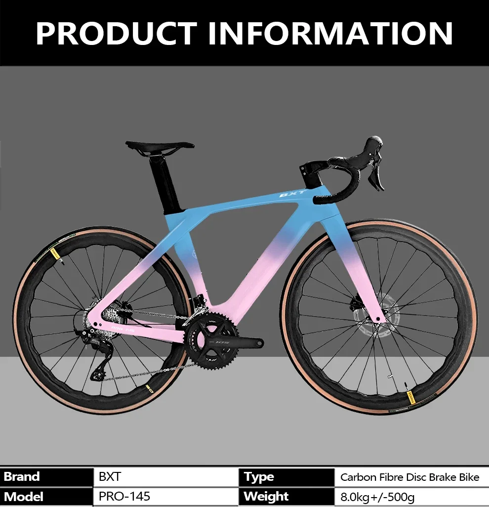 2024 New Carbon Road Bike High Quality for Racing and Endurance Cycling Lightweight Carbon Road bicycle