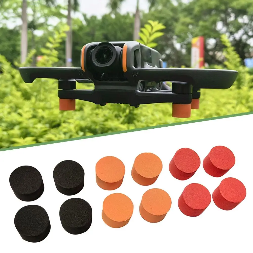 Dji avata 2ドローン足パッド、衝撃保護マット、orange、安全フライト用g7q8