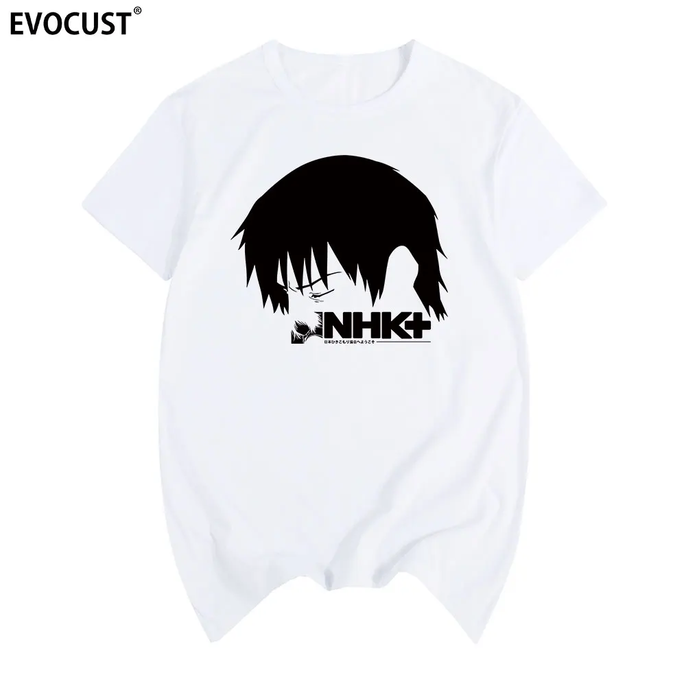 Bienvenido a NHK Camiseta de algodón para hombres, nueva camiseta para mujer, moda unisex