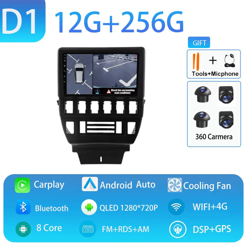 Voor LADA Niva 1993-2020 Android 15 Auto Speler Centrale GPS Navigatie Multimedia Draadloze Carplay Stereo Scherm 4G BT Head Unit