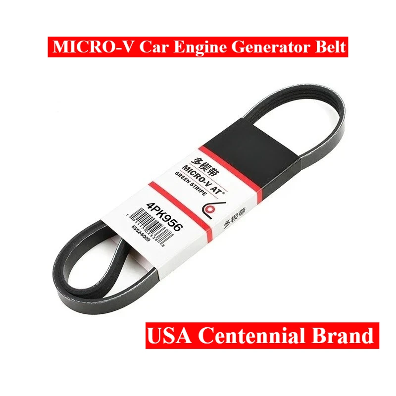 4PK930 4PK935 4PK940 4PK945 4PK950 4PK956 4PK960 4PK963 4PK970 4PK980 4PK985 4PK990 USA MICRO-V Car Engine Generator Belt