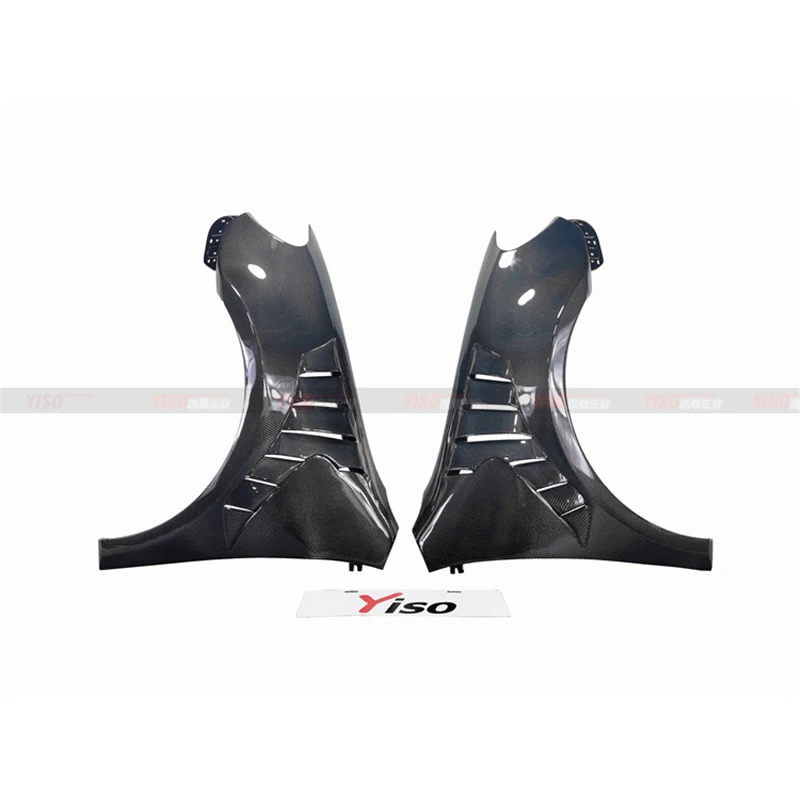 Convient pour GOLF 6 GTI R20 R, kit aérodynamique d'encirclement modifié GOLF 6 GTI R20 R, garde-boue avant YISO en fibre de carbone modifié