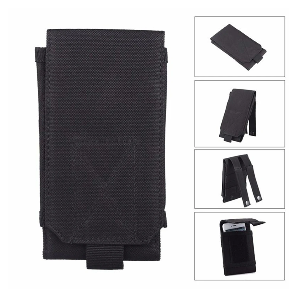 Waist Pack 5 Inch Phone Case Pouch Compact Outdoor Sports Travel Hunting Cycling Oxford Cloth Durable