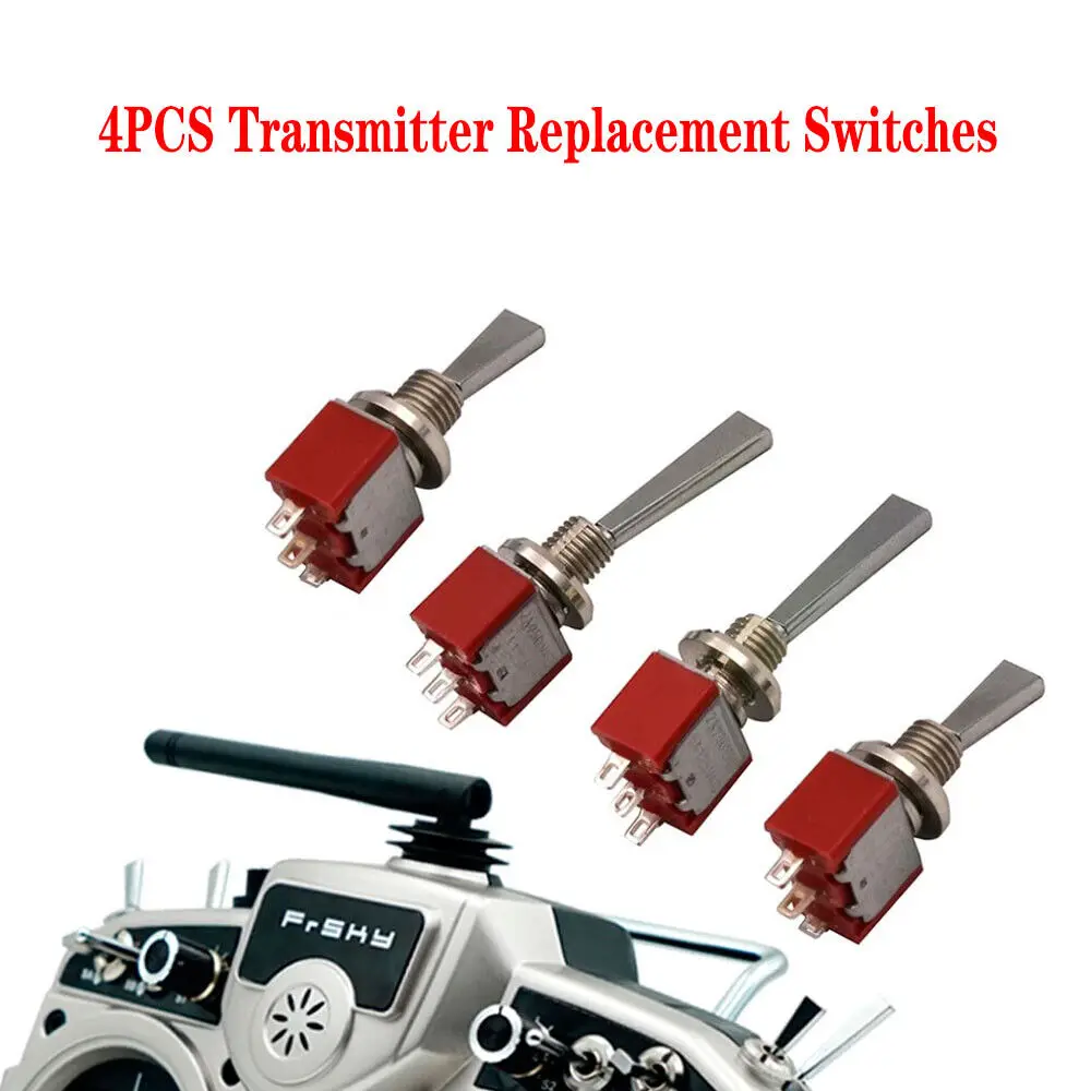 สวิตช์เปลี่ยนทดแทนสำหรับ Frsky Taranis X7 X9D X9 Radiomaster RC เครื่องส่งสัญญาณวิทยุ ปุ่มควบคุม