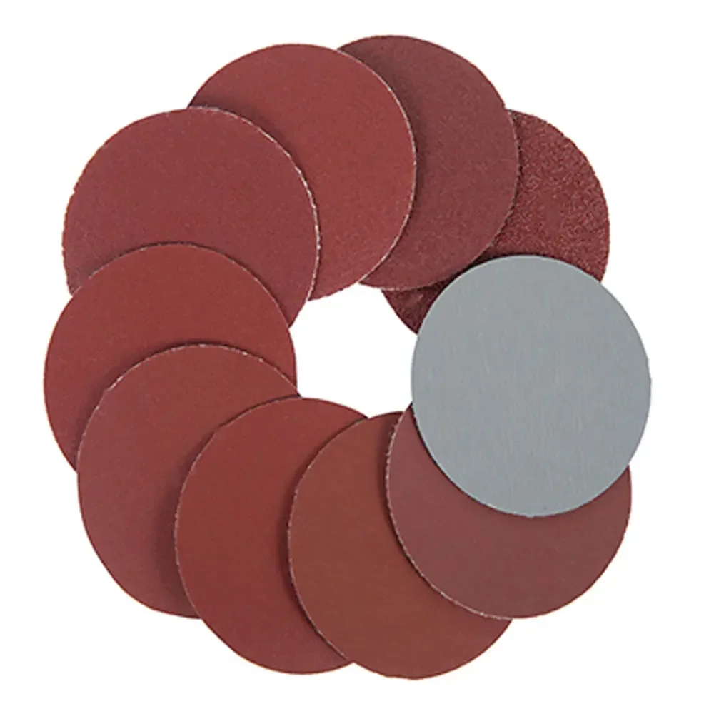 200Pcs 2In Sanding Discs Pad Sets for Drill Sanding Grinder Rotary Tools with 1/4 Inch Shank Backing Pad Soft Foam Buffering