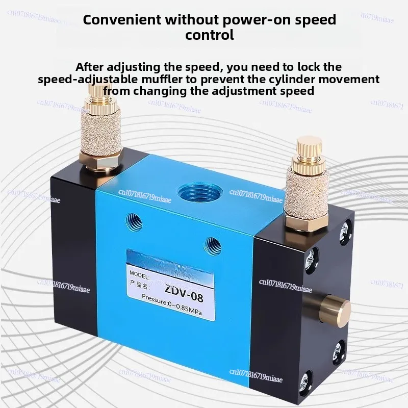 Cylinder Automatic Reciprocating Valve Speed Control Valve