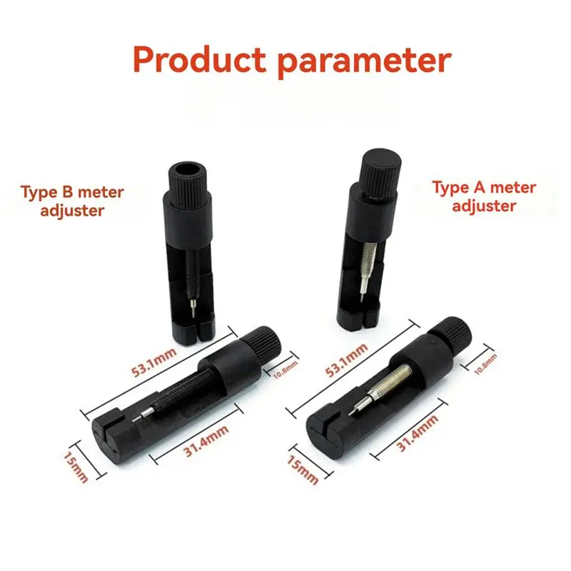 A18P-Watch Band Link ضبط سلسلة سوار حزام الشق مع مجموعة أدوات إصلاح مزيل الدبابيس البديلة