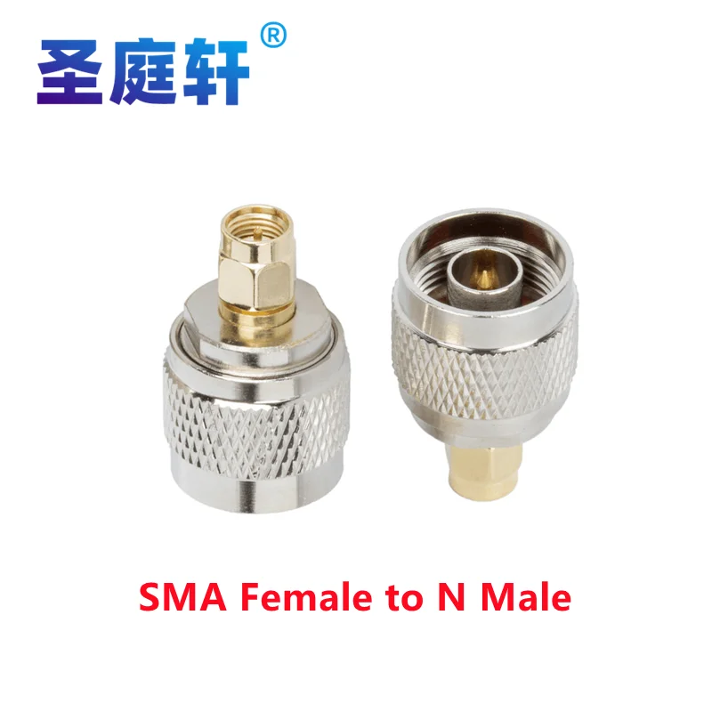 1PCS SMA To N Connectors Type Male Female RF Connector Adapter Test Converter Kit Transmission Cables N To SMA connector ﻿