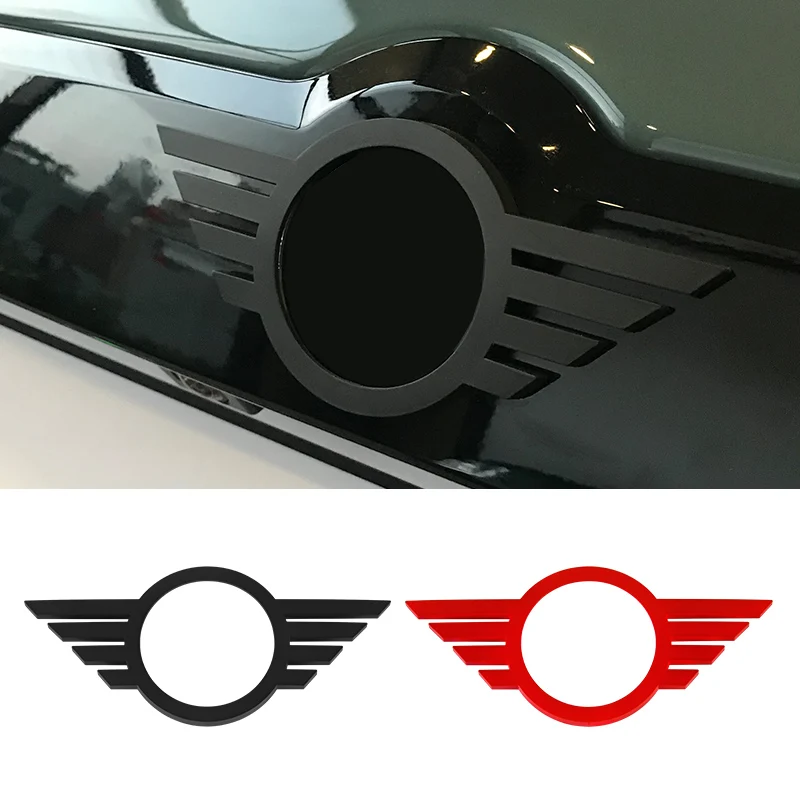 3D ABS Car Front Hood Rear Trunk Logo Stickers For Mini Cooper F54 F55 F56 F57 F60 Exterior Emblem Badge Decorative Decals