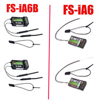 Flysky FS-iA6 /FS-IA6B Receiver 6CH 2.4G Telemetry Dual Antenna RC Receiver For Flysky FS-I6 FSI6 FS-i4 FS-i6 Transmitter