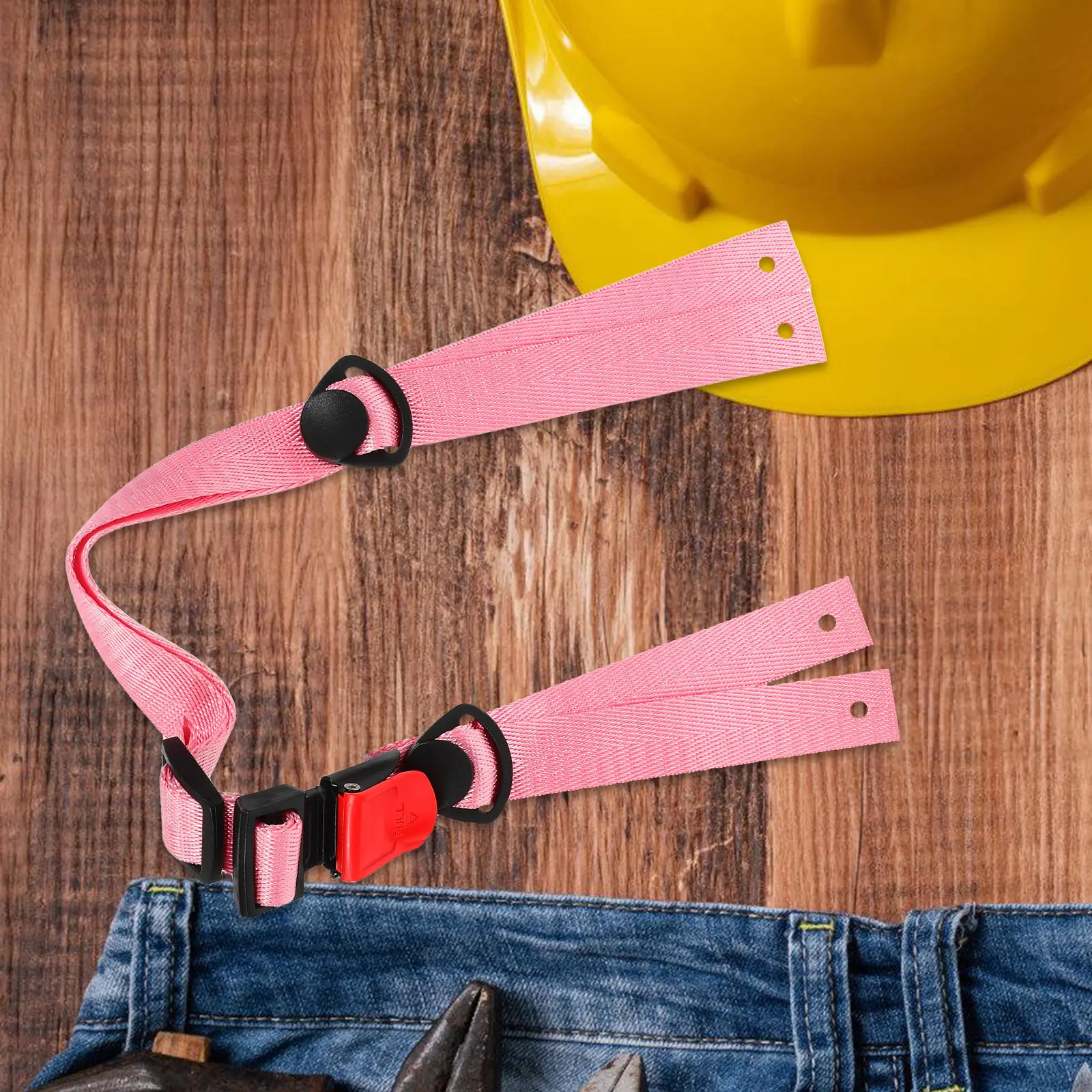 Universal Adjustable Chin Strap for Y Shape Design Comfort Fit Secure Lock Construction Cycling Industrial Safety Gear
