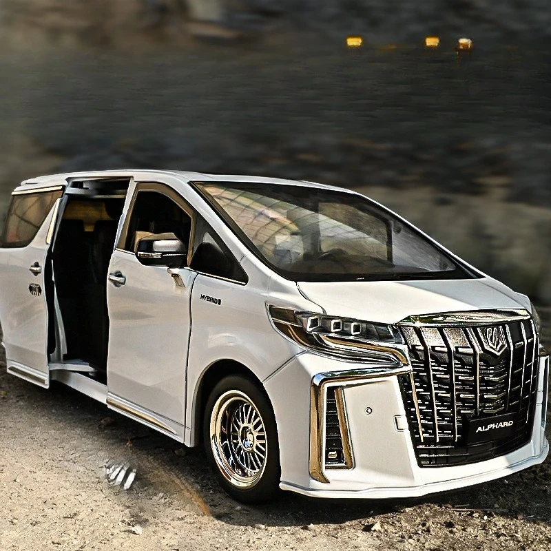 

1:18 Feng, Elfa Electric Door Alloy Car Model Simulation Business Van Ornament Toy Male Wholesale