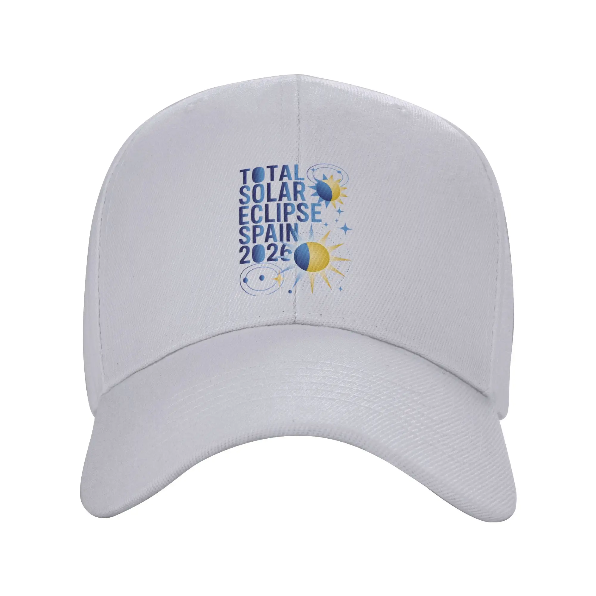Spain Total Solar Eclipse 2026 Unisex Baseball Caps Fashion Caps Hat Outdoor Workouts Adjustable Fit Snapback Hat