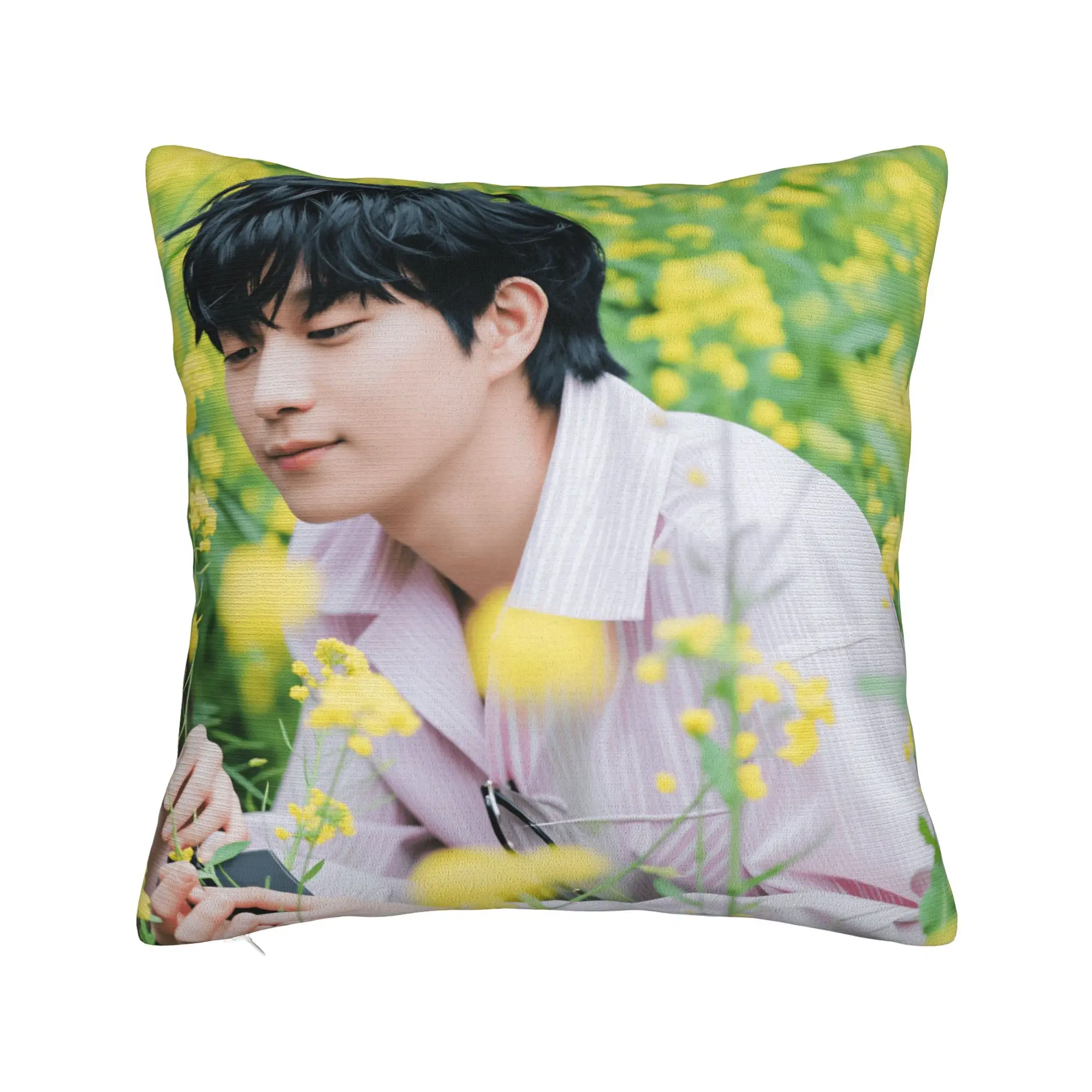 Y-Young-dae Kim Pillow Case  Morden Pillow Cover Graphic Pillowcases For Sofa Home Decoration