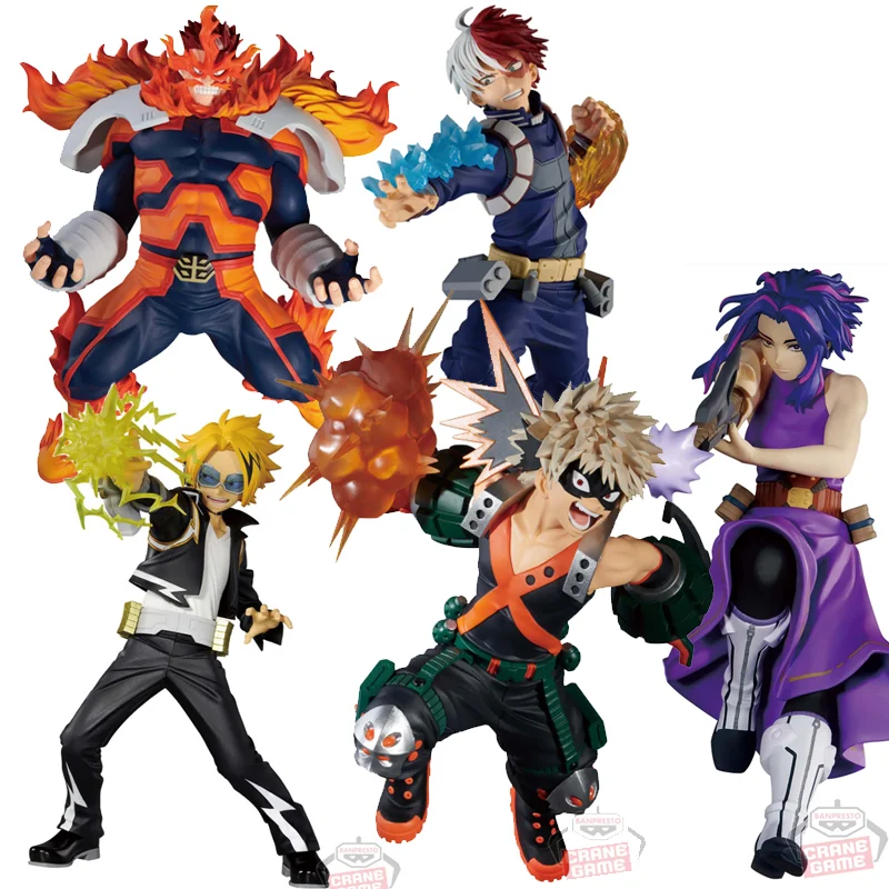 Bandai Original My Hero Academia Amazing PLUS Lady Academia Amazing Anime Action Figure Toys For Boys Girls Kids Birthday Gifts