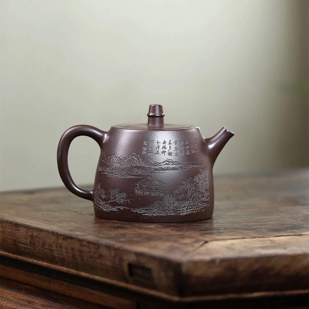 High Quality Ore Purple Clay Handmade High-Grade Teapot Teaware Gifts