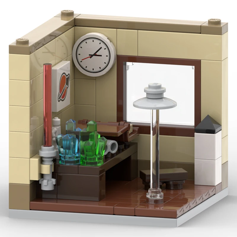 294 قطعة MOC Dream Ecologyes Series 27 Mini World Multitheme منظر طبيعي صغير لتقوم بها بنفسك نموذج اللبنات ألعاب عيد ميلاد هدية