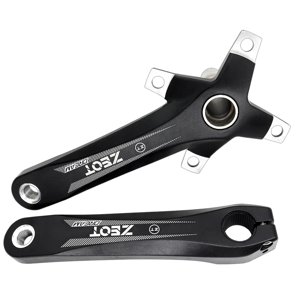 ZEOT MTB Road Bicycle Crank 104 BCD Connecting Rods 170MM Crank Arm Length Intergrated Hollowtech Crankset Bike Parts