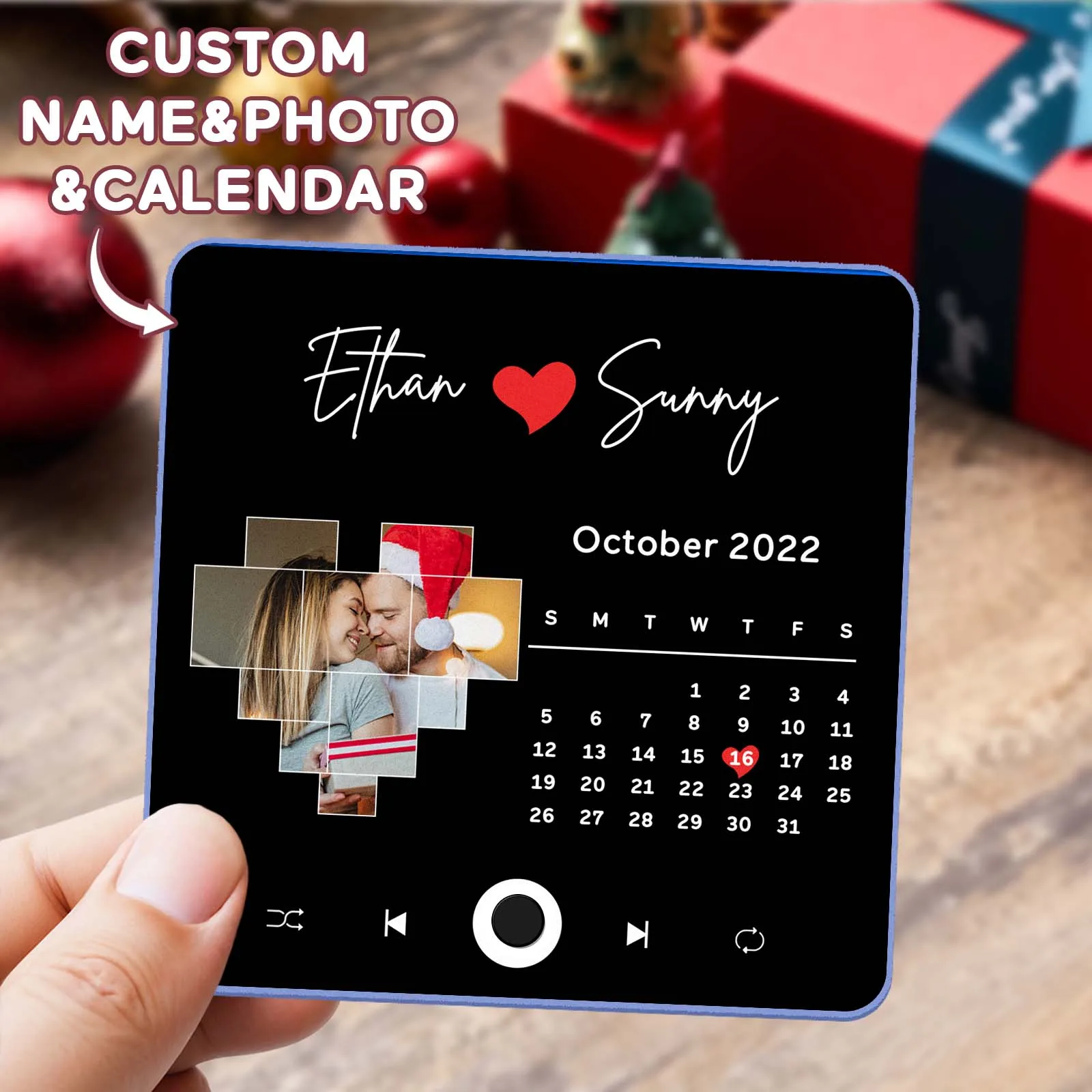 Customized Spotify Album Fridge Magnet, Personalized Music Refrigerator Magnets Room Decorating Items Aimant Gift Room Decor