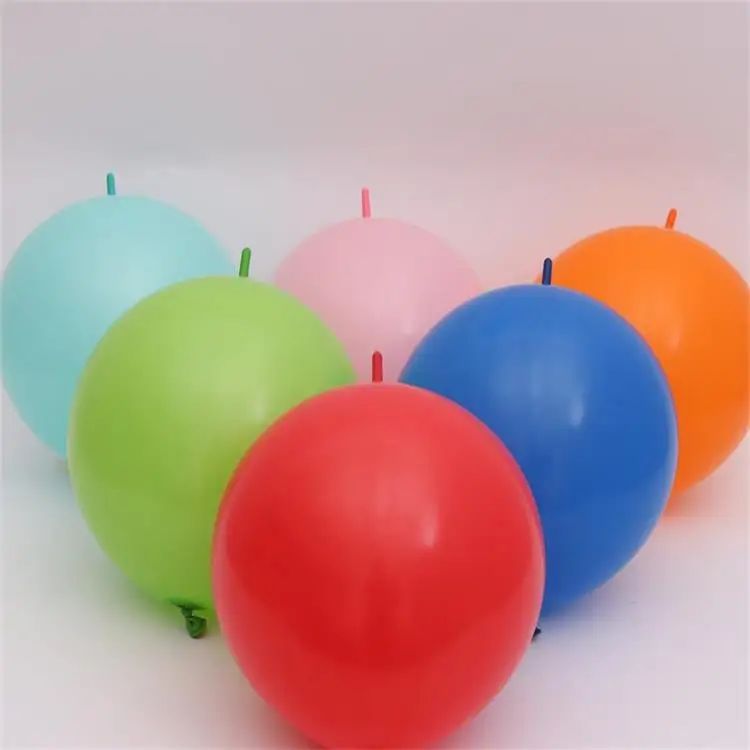 12 inch 3.2g thick tail balloon matte wedding birthday party decoration connecting balloon