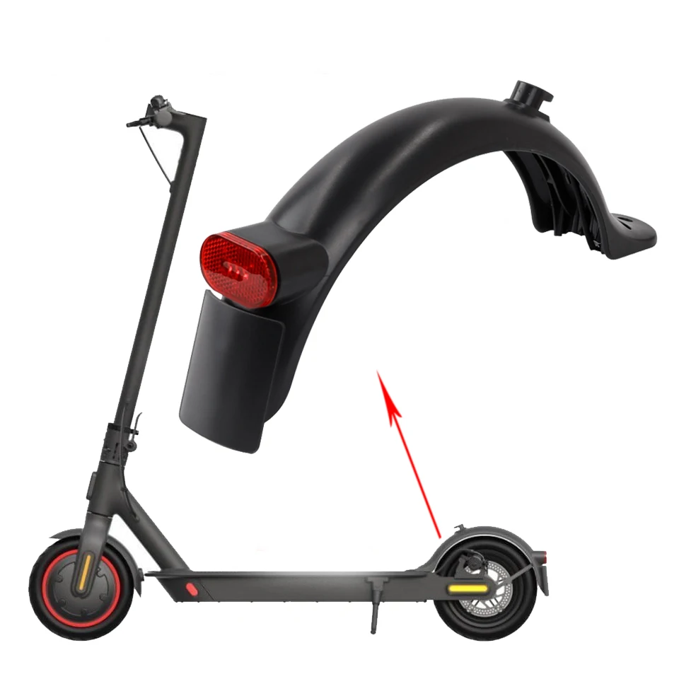 Garde-boue arrière pour scooter électrique, Skateboard, Splash Mud Guard, Rapid Ket Set, Back Taillight Fender, Xiaomi 3 M365 Pro 2 1S