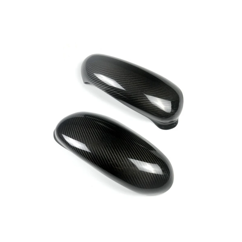 

L39A-For Porsche Carrera Boxster Cayman 911 996 986 1997-2004 Carbon Fiber Side Rear View Mirror Cover Trim