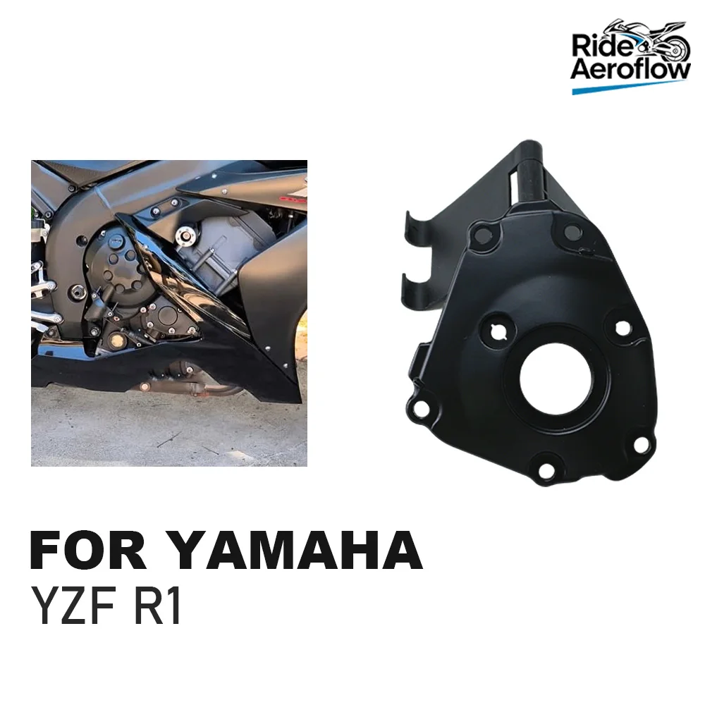 Right Engine Oil Pump Cover Crank Case Crankcase For Yamaha FZ R1 YZFR1 YZF-R1 2004 2005 2006 2007 2008 Motorcycle Accessories