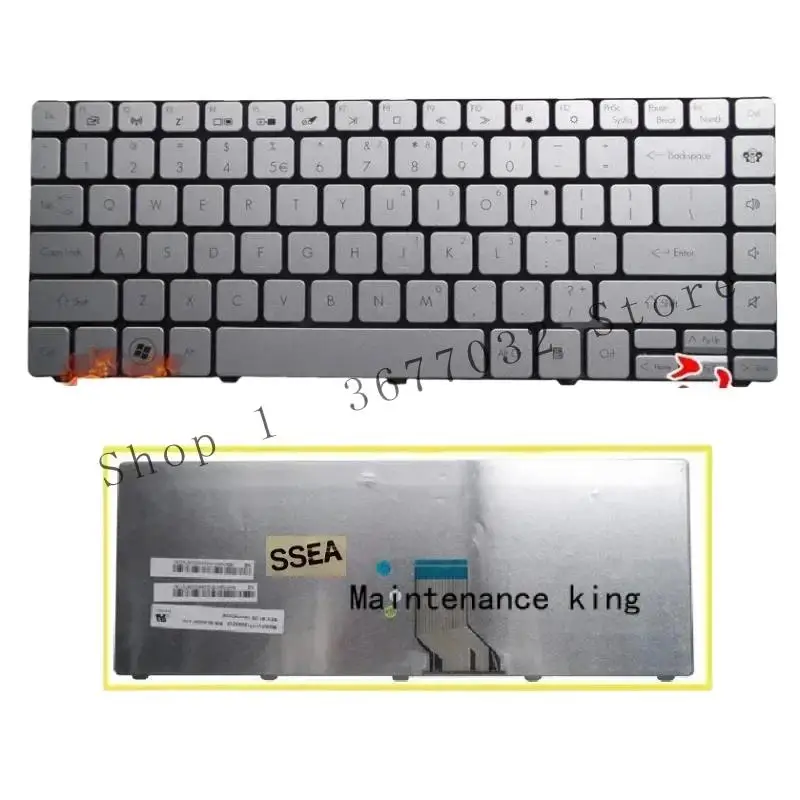 SSEA новая американская клавиатура для шлюза EC39 ID49C ID43 ID43A03c TM8481 NELA0 ID 49C15c ID43A08c ID49C04c клавиатура ноутбука //