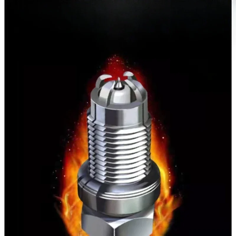 Suitable for Audi A4L/A6L/A3/Q5L/Q2L/A8/A7/Q3 Enhanced Quadrupole Dual Iridium Spark Plug