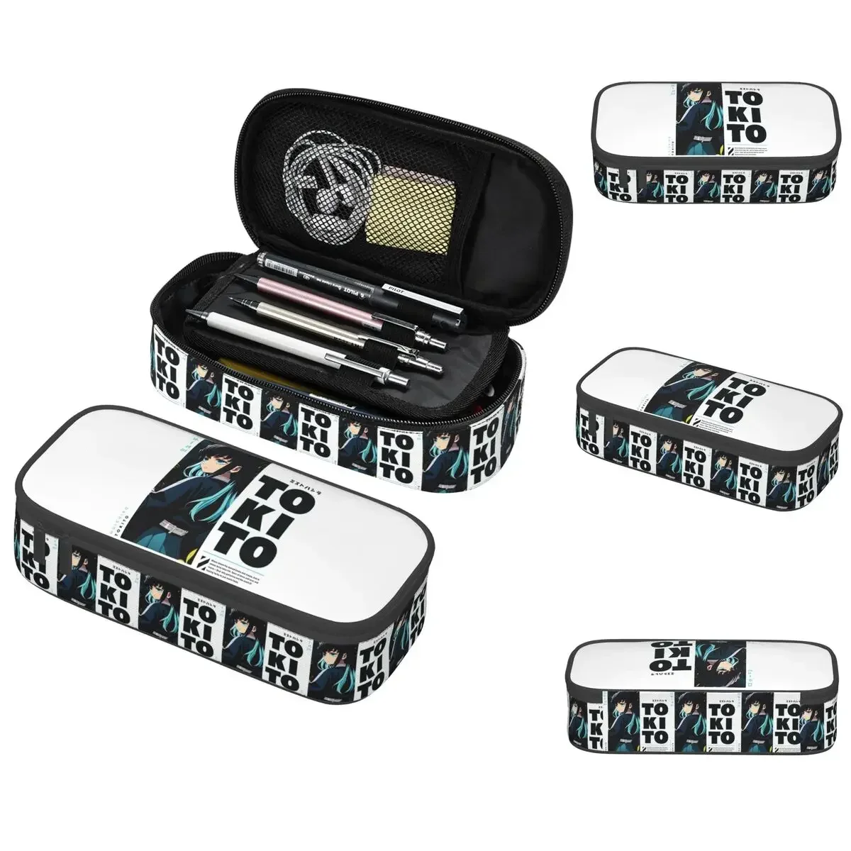 

Tokito Muichiro - Kimetsu No Yaiba Pencil Case for Boys Girls Gifts Pen Box Pencil Bag Stationery Supplies Pen Holder Bag