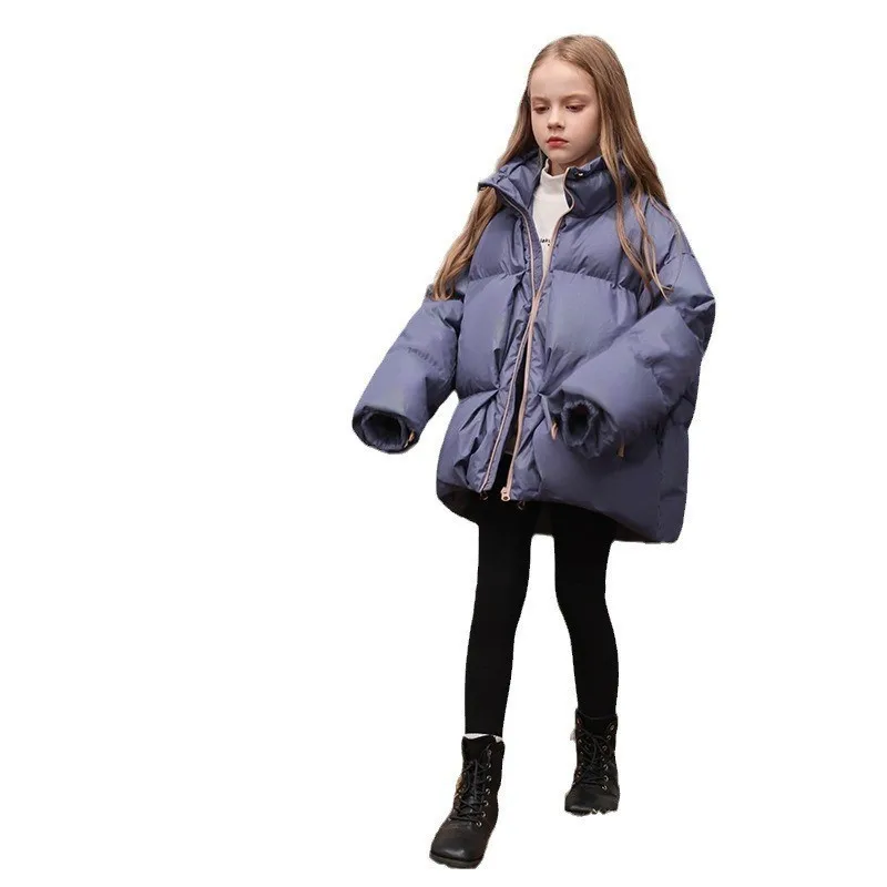 

Girls' autumn and winter 2024 winter new children's thickened bread clothing large children's warm coat