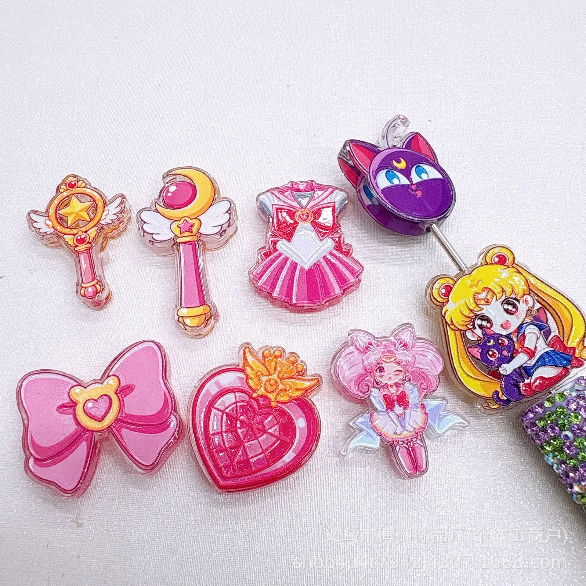 10/20 pezzi per Sailor Moon, p - Phone Accessories Beads recensione e prezzo