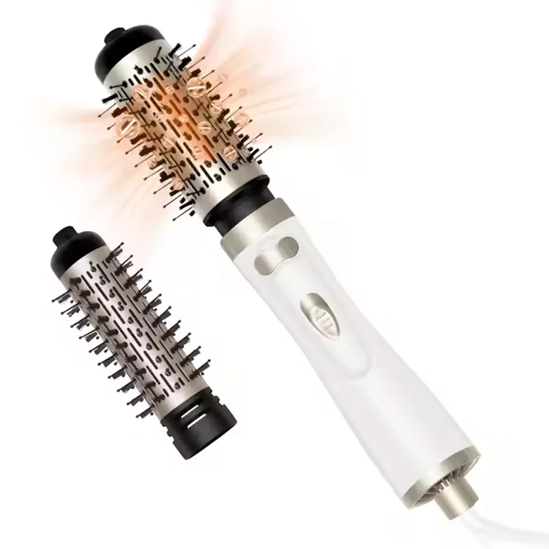 

Hot air brush 2-in-1, one-step hair dryer and straightening helper electric hair dryer, quick heating comb, salon styling tool