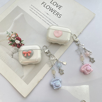 Cute Earphone Case for Huawei Freeclip / Freebuds PRO 4 /pro3 /pro2 /SE SE2 SE3 /Lipstick 2 Case Soft Silicone Clear Cover