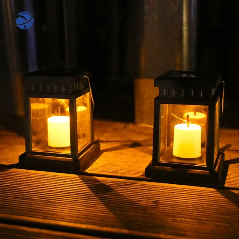 

Solar Lanterns Outdoor Waterproof Candle Holders Lanterns Candle Jars