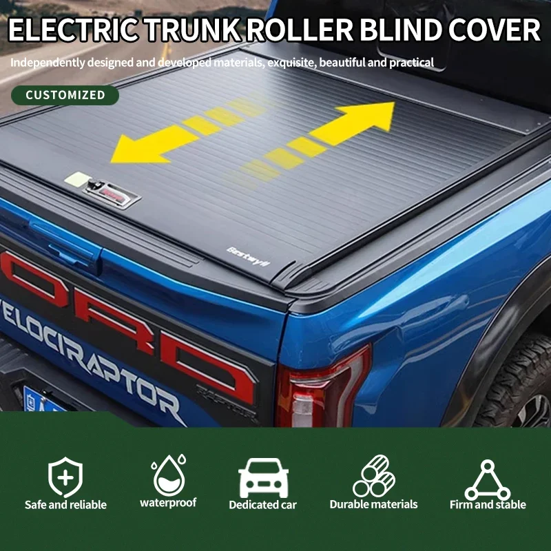 Great Wall Shanhaipao trunk push-pull  Electric roller shutter cover cargo box pickup truck modification parts