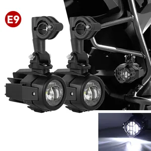 Nova motocicleta luz de nevoeiro lâmpada auxiliar luzes mais brilhantes para bmw r1200gs f800gs f700gs f650 k1600 10 principais vendas candeeiro moto - №7
