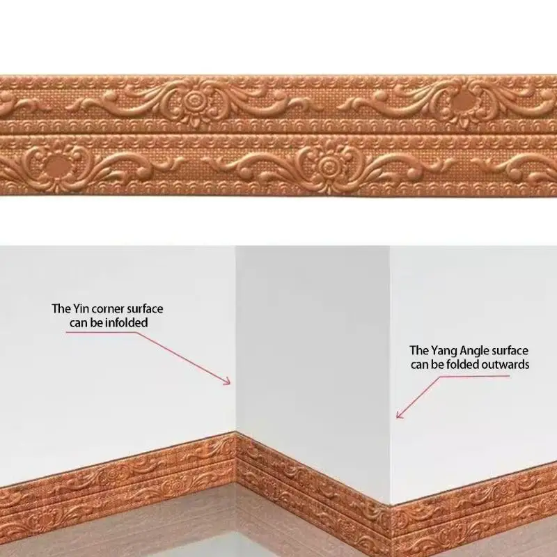 Wall Corner Protector -Adhesive Flexible Furniture Edges Guard,Easy Install X3UC
