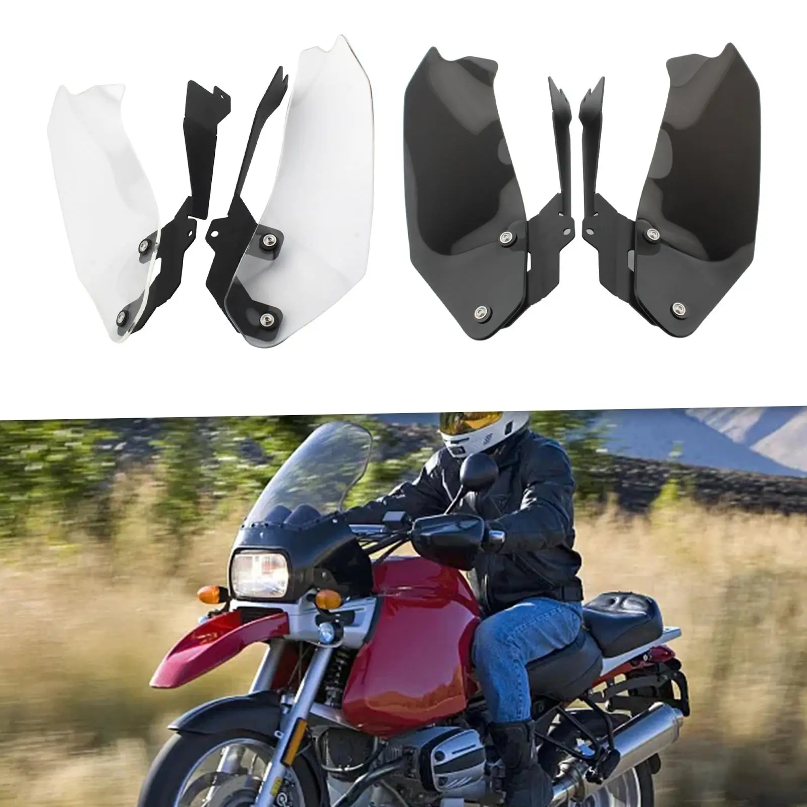 Боковые дефлекторы ветра, прочные высокопроизводительные запасные части, боковые панели лобового стекла для BMW F850GS F750GS 2018-2023