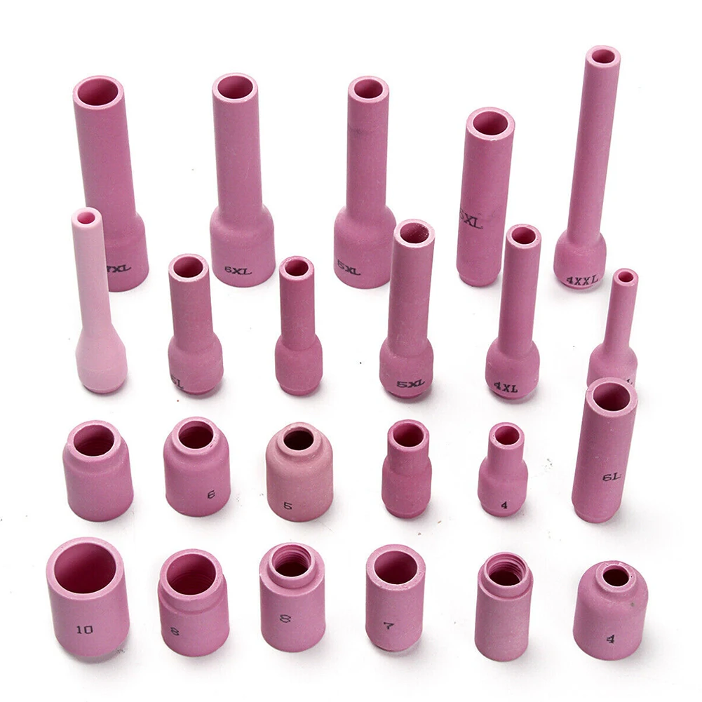 

Accessories Gas Lens Collet Body Kit 46Pcs/set Alumina Nozzle Collet For SR WP9 20 25 Parts Replacement New Sale