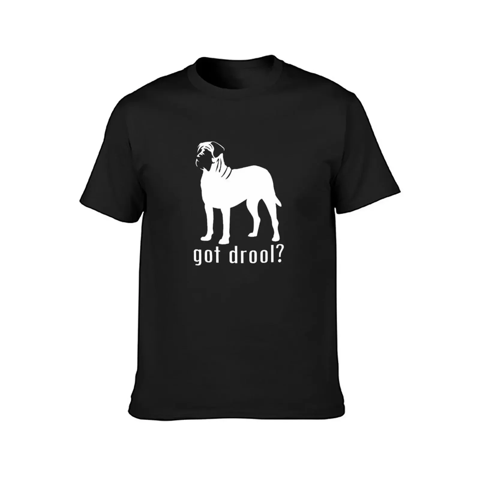 Got Drool? English Mastiff Dog NickerStickers? on Redbubble T-Shirt blacks oversized t shirt sweat shirts, men