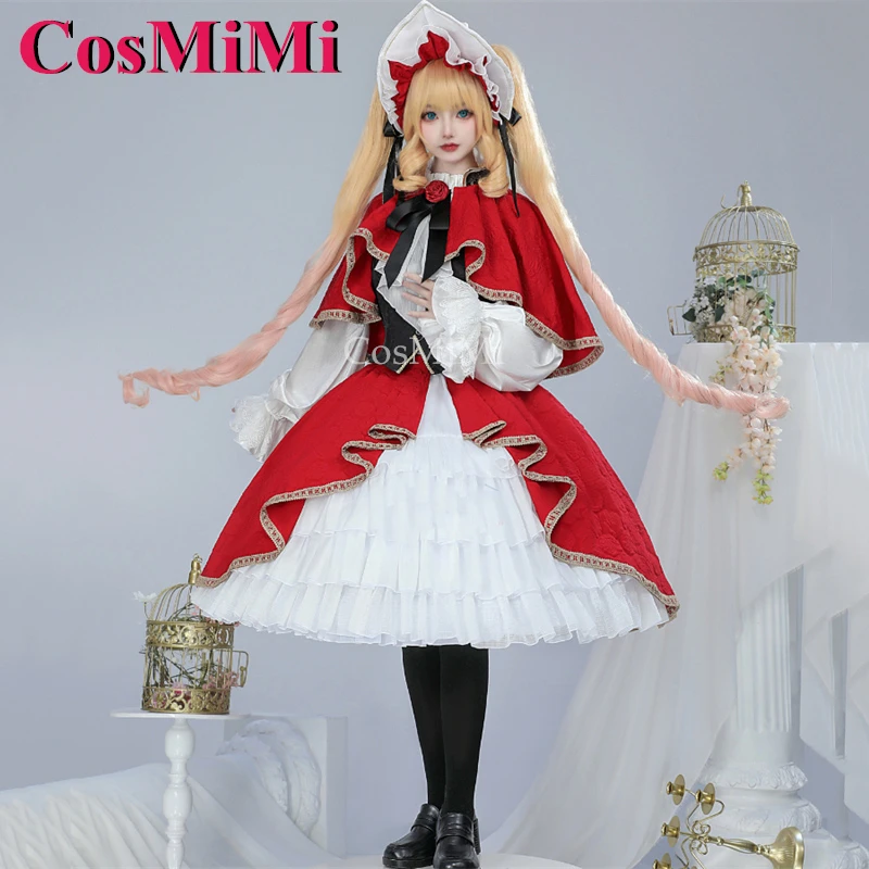 CosMiMi أنيمي روزن البكر رينر روبين تأثيري ازياء 20th الذكرى معرض لوليتا فستان كرنفال لعب الأدوار الملابس
