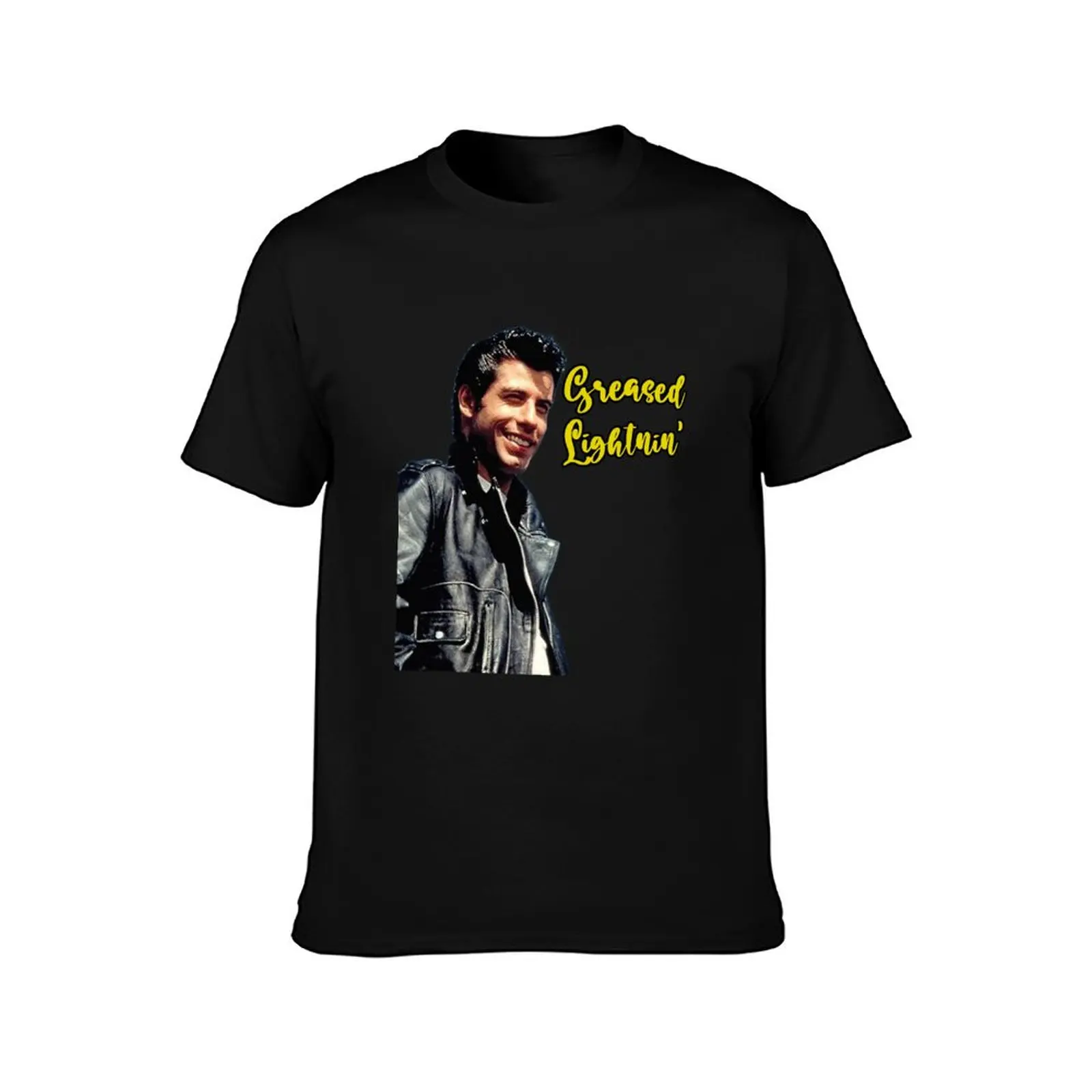 grease summer T-Shirt Urban Casual Loose Fit Tee T-Shirt