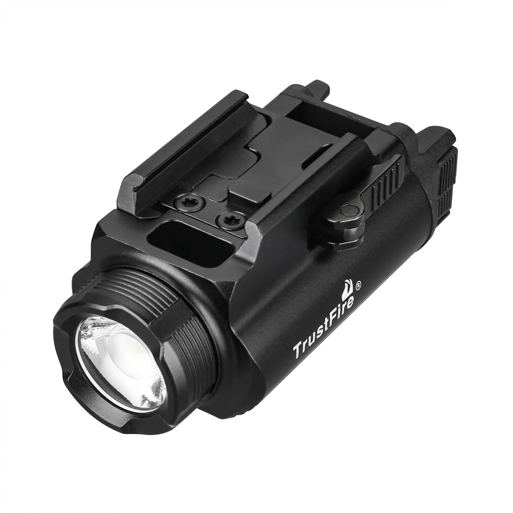 

Trustfire GM35 Pistol Tactical Flashlights 1350LM Tactical Weapon Gun Lights Quick Release Torch GLOCK 20mm Picatinny Rail Mount